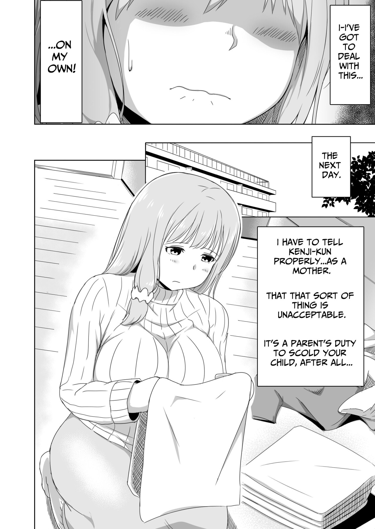 Hentai Manga Comic-My Stepson Is Too Much For Me To Handle-Read-21